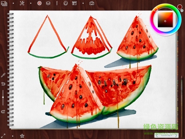 realistic paint studio軟件 v2.00 蘋(píng)果手機(jī)版 0