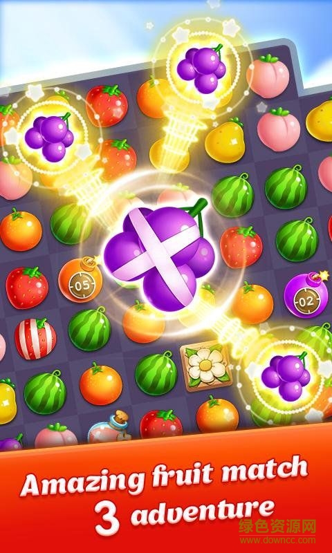水果農(nóng)場(chǎng)消消樂(lè)紅包版(Fruit Farm Mania: Match 3) v8.0 安卓版 2