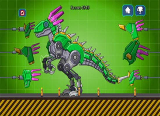 組裝機械速龍官方版(Velociraptor Rex Dino Robot War) v1.0 安卓版 1