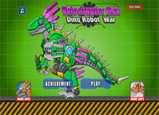 組裝機械速龍官方版(Velociraptor Rex Dino Robot War) v1.0 安卓版 2