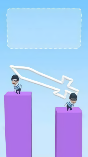 闖關(guān)踢強(qiáng)盜(Draw & Hit) v0.1.4 安卓版 2