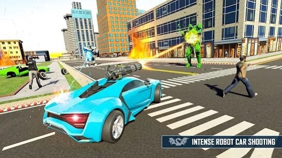 龍機(jī)器人汽車(chē)改造手機(jī)版(Dragon Car Robot) v0.1 安卓版 2