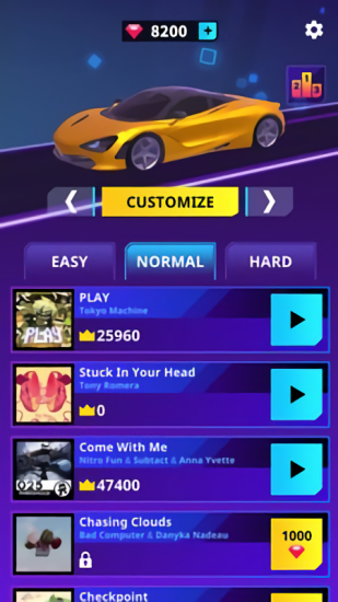 節(jié)奏賽車(chē)最新版 v2.0.8 安卓版 1