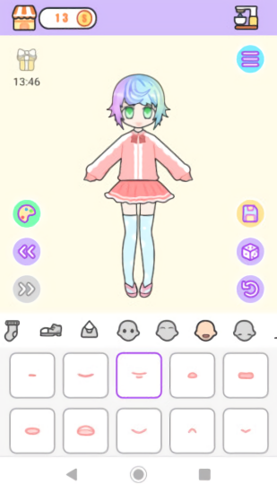 粉彩女孩換裝模擬器 v1.1.1 安卓版 1