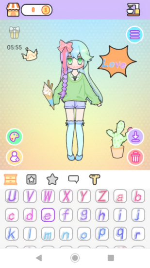 粉彩女孩換裝模擬器 v1.1.1 安卓版 3