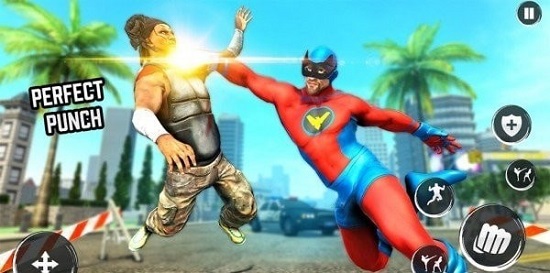 超級英雄犯罪斗爭免費(fèi)版(Superhero Crime Battle) v1.0.0 安卓版 0