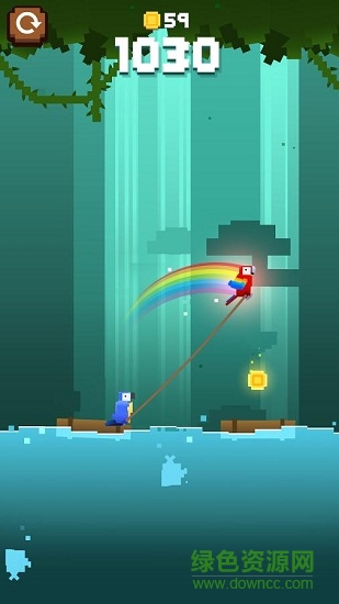 猴子繩索跳躍游戲(Monkey Ropes) v1.3 安卓中文版 0