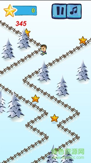 歡樂雪地競速手游下載