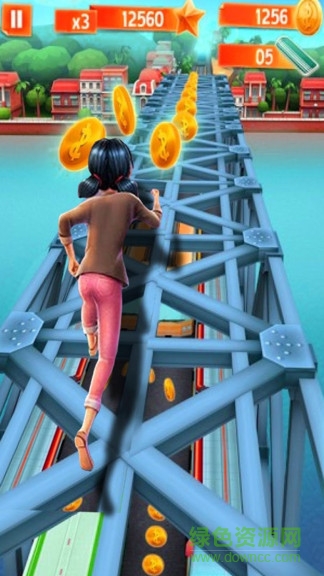 瓢蟲(chóng)少女跑酷游戲二2