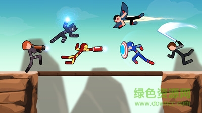 火柴人超級英雄格斗修改版 v1.0 安卓版 2