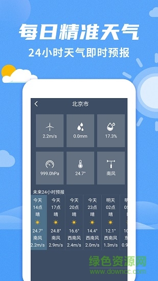 手機(jī)桌面天氣預(yù)報(bào)app v2.7.6 安卓版 0