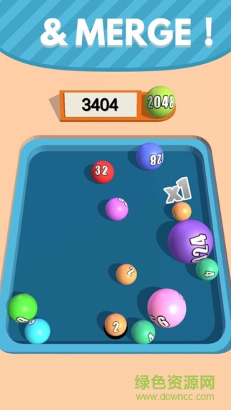 2048臺(tái)球合成 v0.3.5 安卓版 2