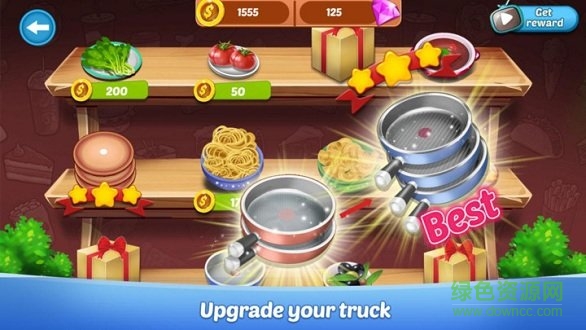 食物卡車餐廳2無限金幣版 v1.13 anz 1