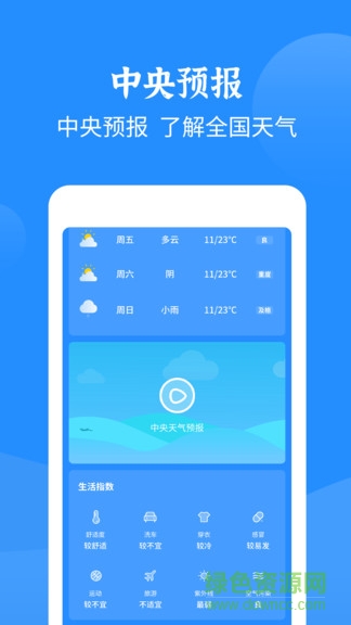 智慧天氣手機軟件 v4.1.6 安卓版 2