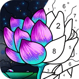 樂涂數(shù)字填色秘密花園蘋果版