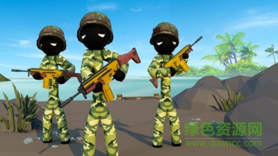 火柴人士兵射擊游戲 火柴人士兵射擊