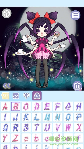 魔幻女孩換裝游戲