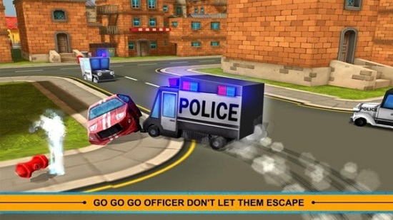 工藝警車(chē)追捕 v1.4 安卓版 4