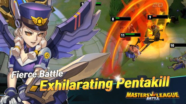 大師之戰(zhàn)聯(lián)賽官方版(Masters Battle League) v1.0 安卓版 1