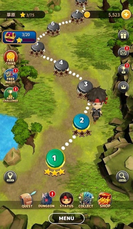 魔術士歐菲流浪之旅游戲 v1.4.1 安卓版 0