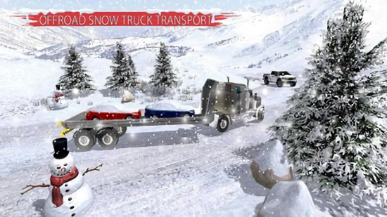 冬季雪卡車3D模擬 v1.4 安卓版 3