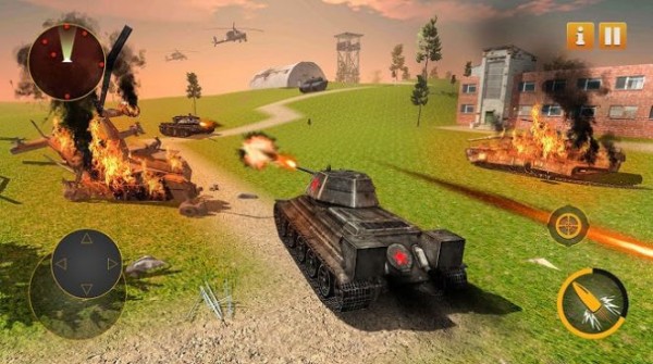 陸軍坦克大戰(zhàn)戰(zhàn)爭模擬器手機版 v1.0 安卓版 1