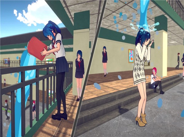 動漫高學(xué)校女孩生活3D中文版 v1.0 安卓版 0