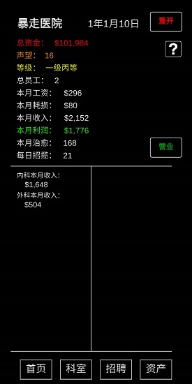模擬經(jīng)營(yíng)暴走醫(yī)院游戲 v0.4 安卓版 2