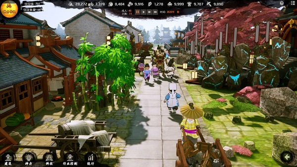天神鎮(zhèn)物語(yǔ)國(guó)際服(The Immortal Mayor) v2.7 安卓最新版 0