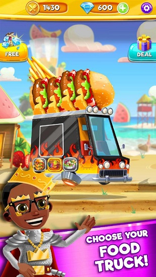 瘋狂食物卡車(chē)游戲 v1.0.5 安卓版 0