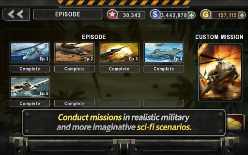 3D武裝直升機(jī)游戲 v1.7.1 安卓版 1
