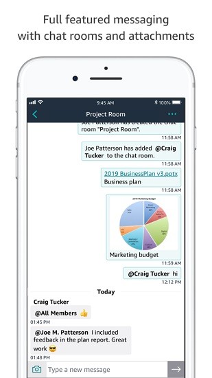 amazon chime app(亞馬遜會(huì)議軟件) v4.39.6572 手機(jī)版 0