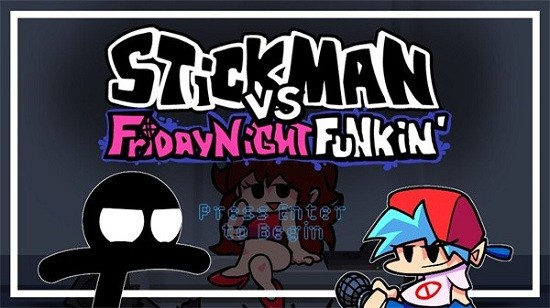 黑色星期五之夜火柴人小黑漢化版(Stickman Vs Friday Night Funkin) v0.2.7.1 安卓版 1