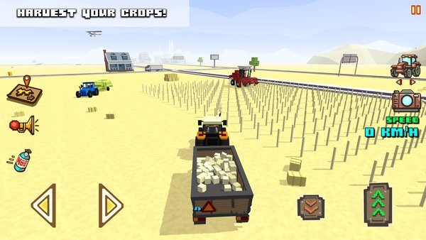 方塊農場賽車中文版 v1.43 安卓版 2