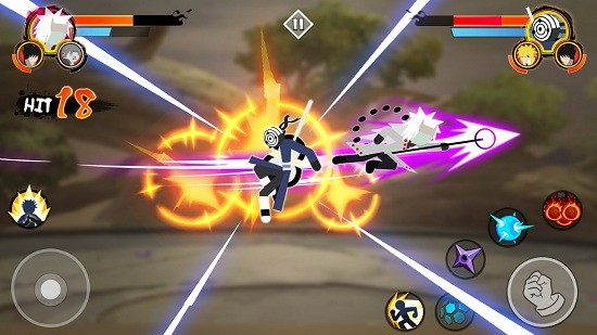 火柴人忍者3v3免費版(Stickman Ninja 3v3) v1.1 安卓版 0