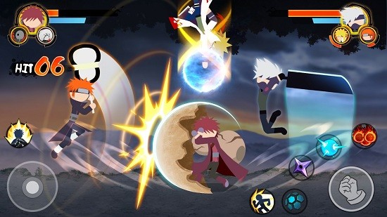 火柴人忍者3v3免費版(Stickman Ninja 3v3) v1.1 安卓版 2