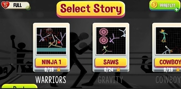 火柴人物理格斗中文版(Stickman Fighting Physics Games Multiplayer) v1.0 安卓版 0