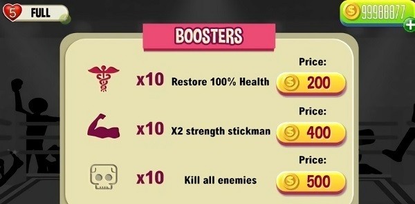 火柴人物理格斗中文版(Stickman Fighting Physics Games Multiplayer) v1.0 安卓版 2