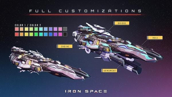 鋼鐵空間游戲(Iron Space) v1.0.45 安卓版 0