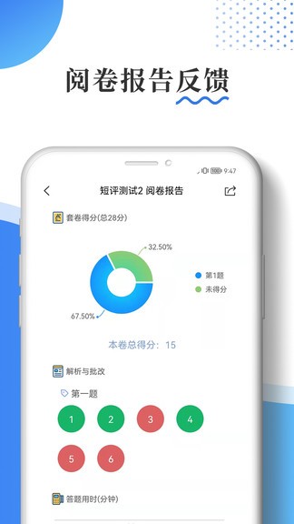 主觀題批改 主觀題批改軟件app