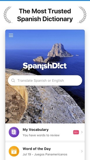 西語(yǔ)詞典spanishdict安卓版apk v2.5.0 手機(jī)版 0