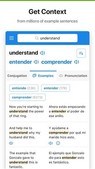 西語(yǔ)詞典spanishdict安卓版apk v2.5.0 手機(jī)版 2