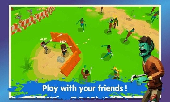 雙人僵尸生存暢玩版(Two Guys And Zombies 3D) v0.32 安卓版 0