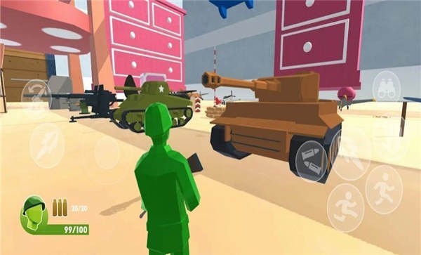 綠色兵人手機(jī)游戲(Green Army Men - Toy Wars) v1 安卓版 0