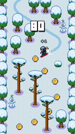 森林滑雪iPhone版 v1.1 蘋果手機版 1