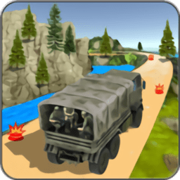 瘋狂汽車運輸卡車(US Army Transport Drive)