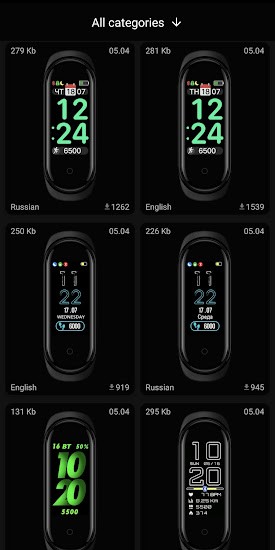 Mi Band 4 watchfaces app v2.16.2 安卓版 0