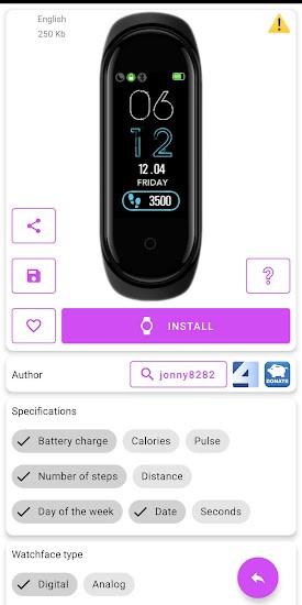 Mi Band 4 watchfaces app v2.16.2 安卓版 1