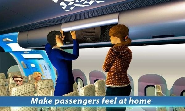 空姐人生手游(Sky Girl Flight Attendant Virtual Air Hostess Game) v1.0 安卓版 3