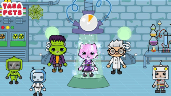 亞薩寵物萬圣節(jié)手游(Yasa Pets Halloween) v1.0 安卓版 1